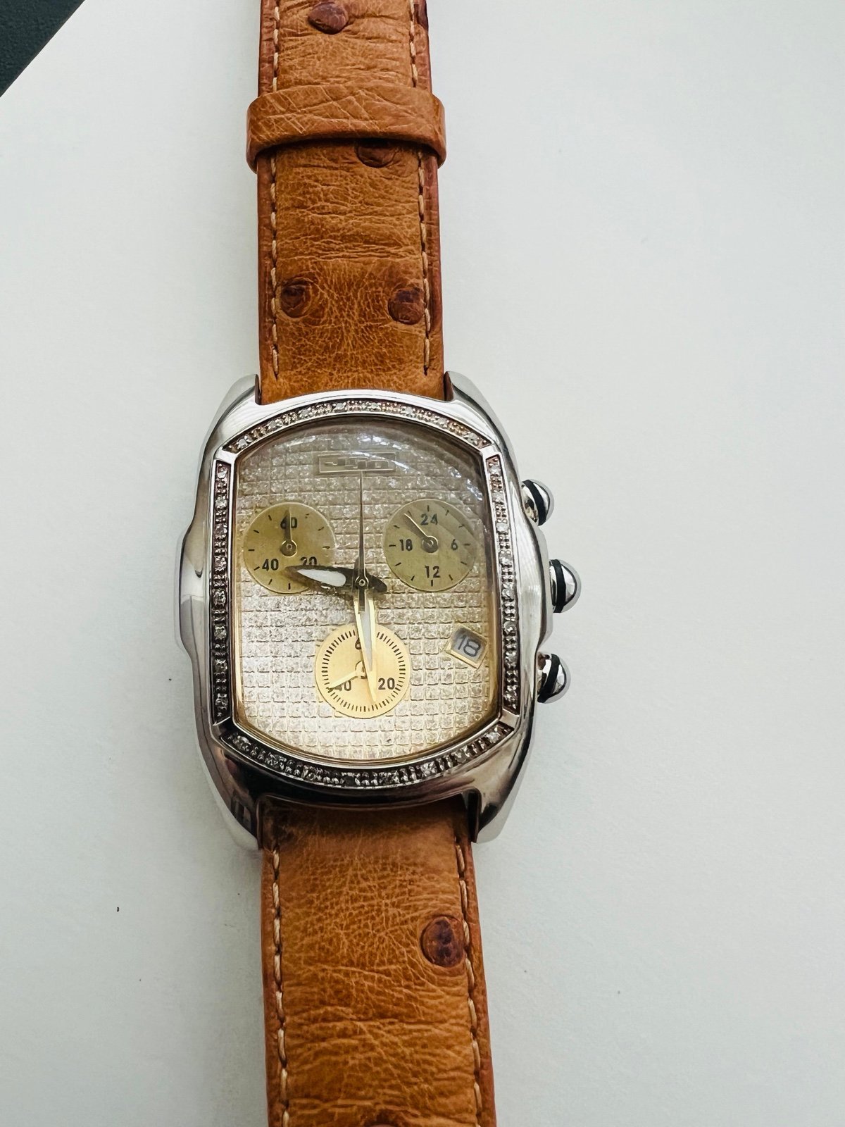 JoJo Platinum Diamond Watch