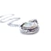 Angel aura quartz crystal necklace handmade gothic fantasy metalwork rainbow