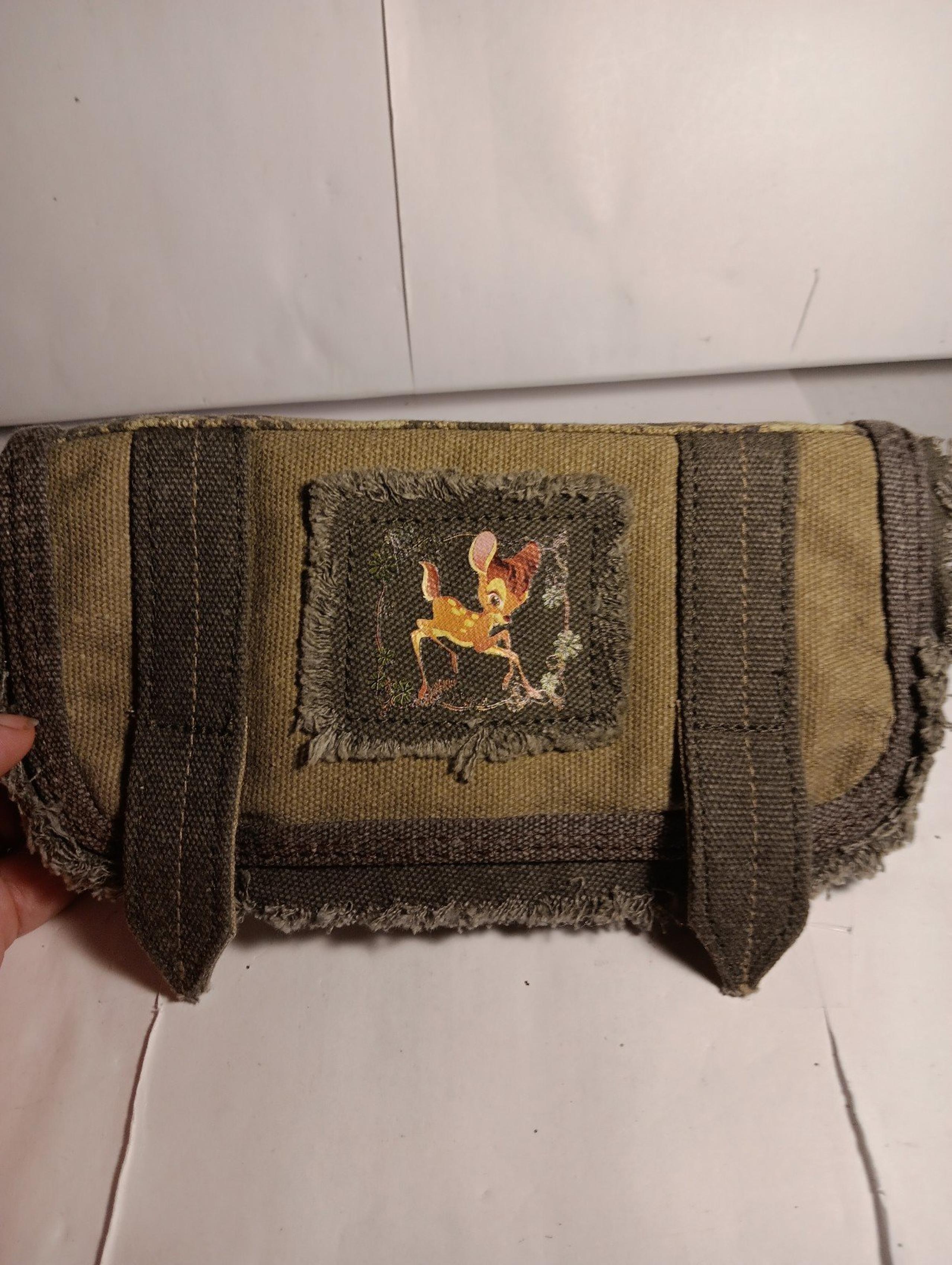 Disney bambi wallet distressed