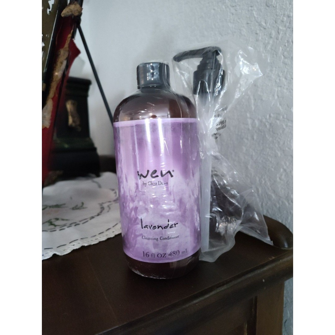 Wen Cleansing Conditioner 16 oz Lavender Chaz Dean Sealed With pump