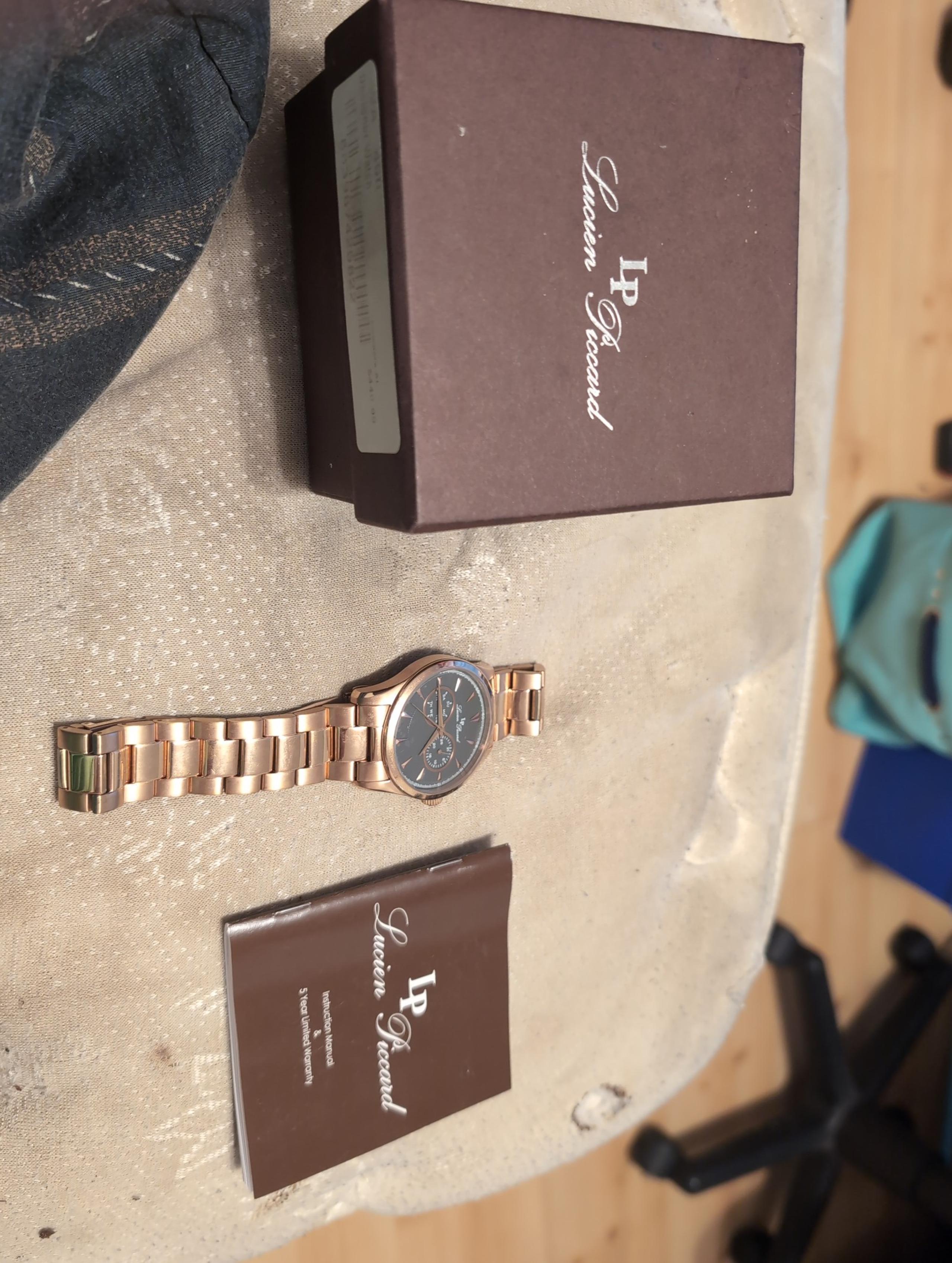 Lucien Picard  Rose Gold Men's watch