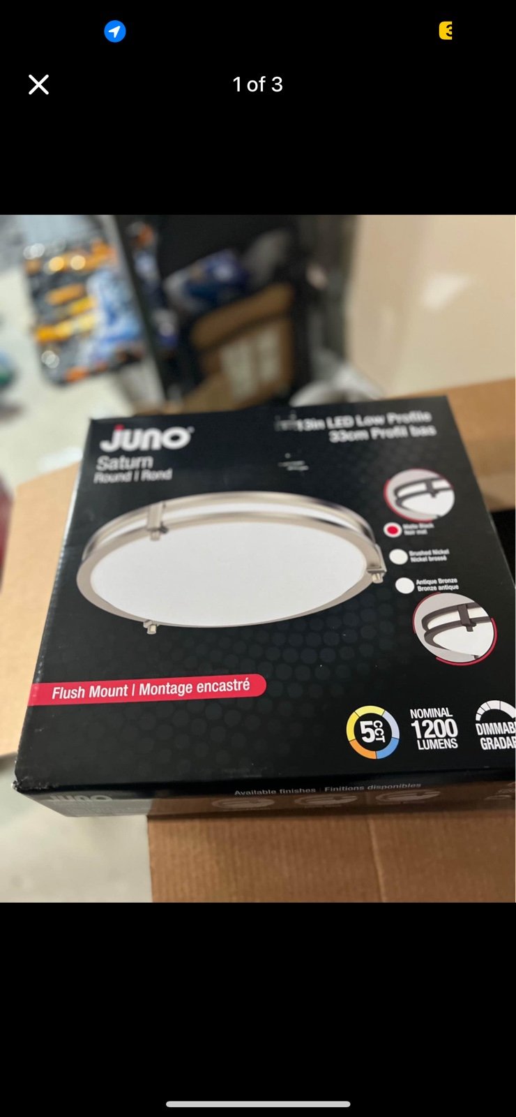 Brand new Juno Saturn Round light available