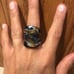 Beautiful and Unique! Hand blown glass ring