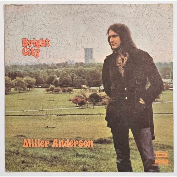 RARE ROCK Miller Anderson - Bright City LP EX Vinyl Blues Rock DES 18062