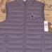 Dallas Cowboys Full Zip Puffer Vest Jacket Winter Coat NWT...double sided zipper