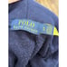 Polo Ralph Lauren Polo Bear Football Fleece Hoodie Long Sleeves Pullover Blue XL