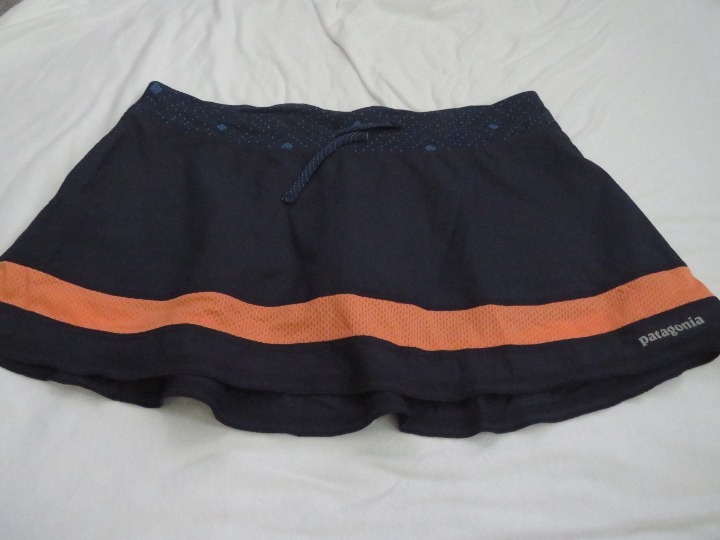Patagonia Blue Strider Skirt Large NWT