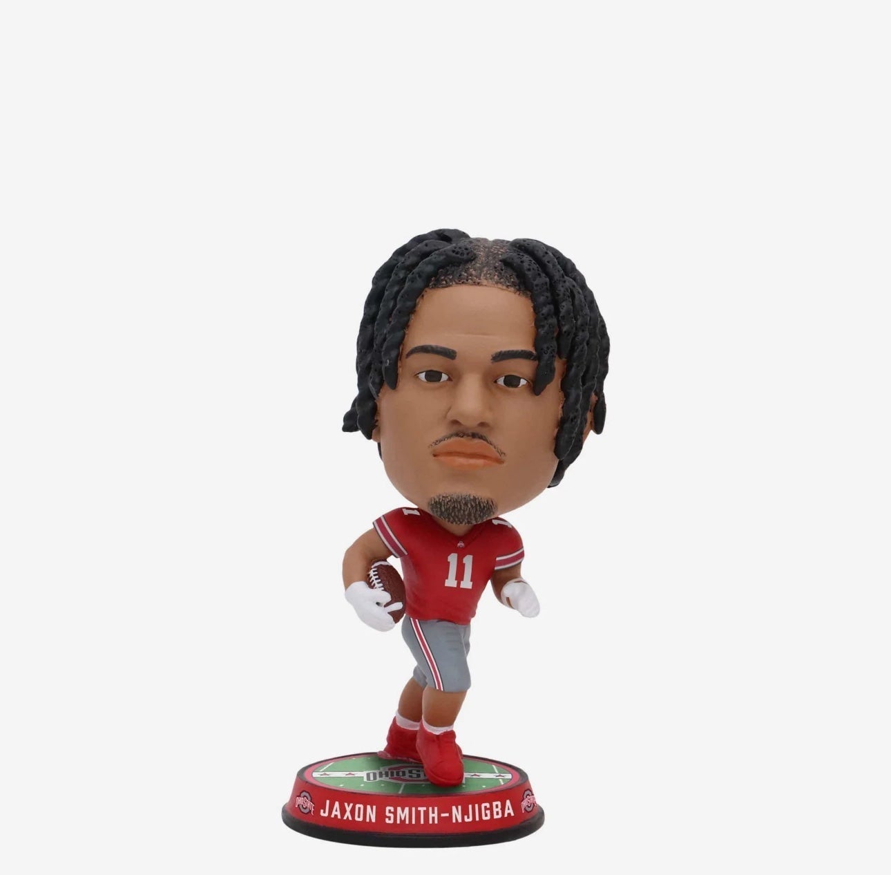 Jaxon Smith Njigba Ohio State Buckeyes Mini Bighead Bobblehead FOCO NEW #144 NIB