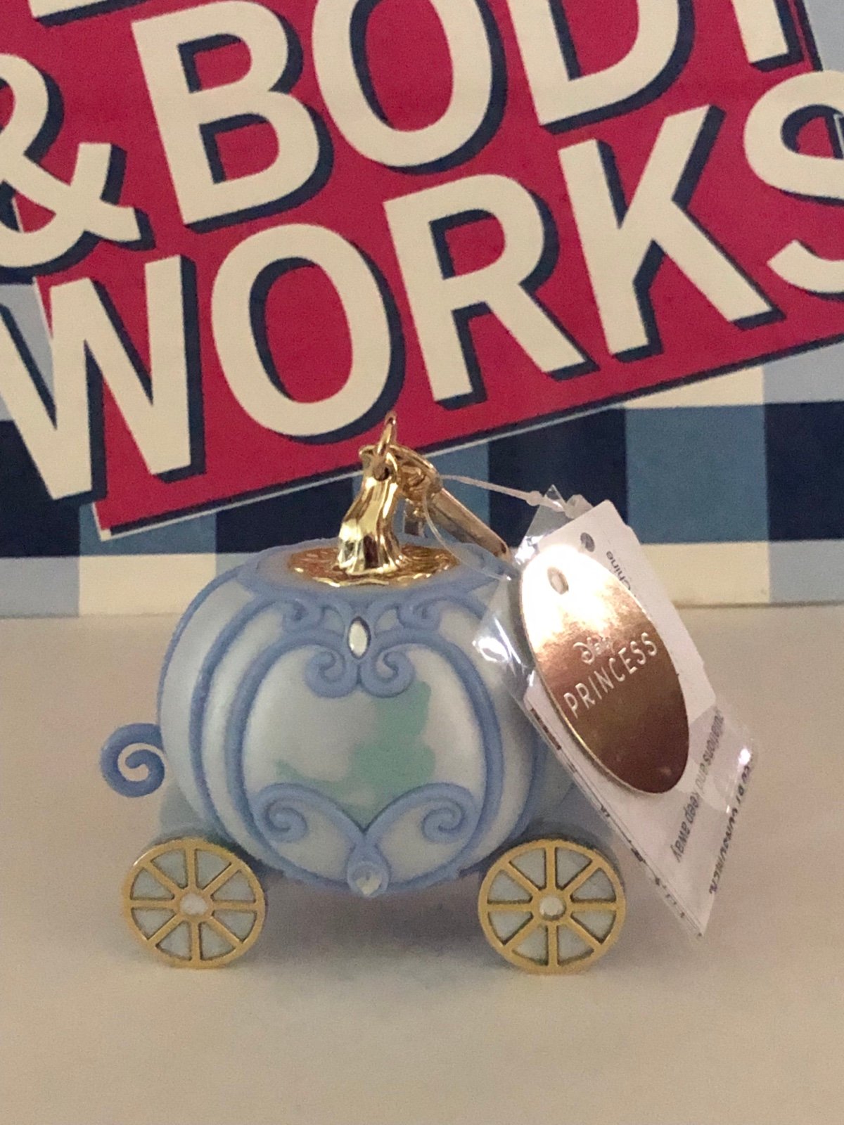 Bath & Body Works Disney Princess Cinderella Carriage PocketBac Sanitizer Holder