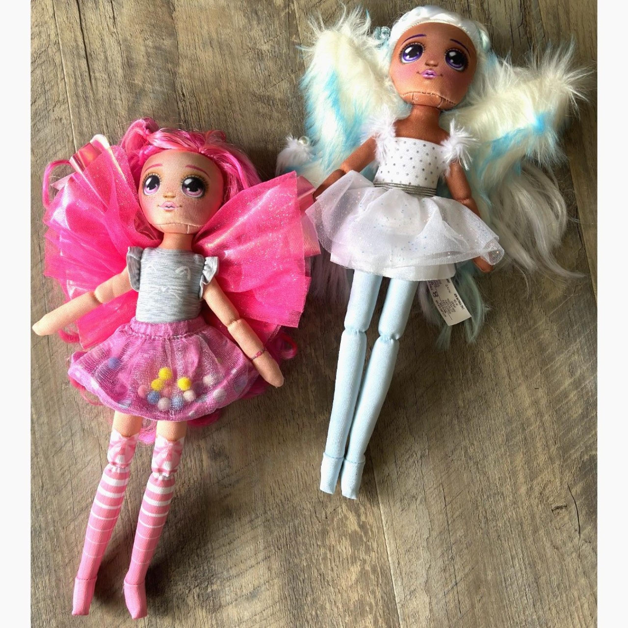 Dream Seekers Luna & Bella Magical Fairy Friends Cloth Dolls 14"H Doll Figures