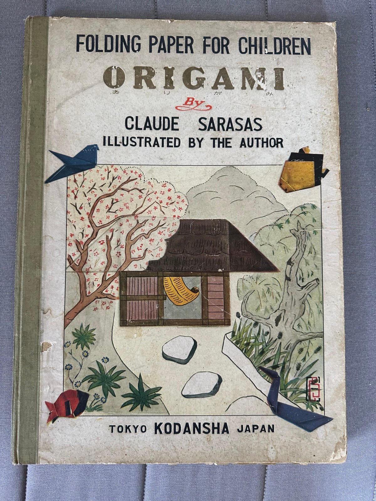 Folding paper for children Origami by Claude Sarasas
