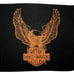 Vintage Biederlack Harley Davidson Licensed Blanket Throw Made in USA