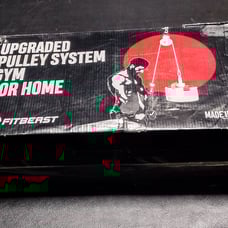 New Open Box FitBeast Upgraded Pulley System Gym, Cable Weight for Gym.