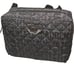 Steve Madden Repeat Logo Double Zip Nylon XL Cosmetic Bag
