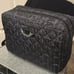 Steve Madden Repeat Logo Double Zip Nylon XL Cosmetic Bag