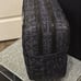 Steve Madden Repeat Logo Double Zip Nylon XL Cosmetic Bag