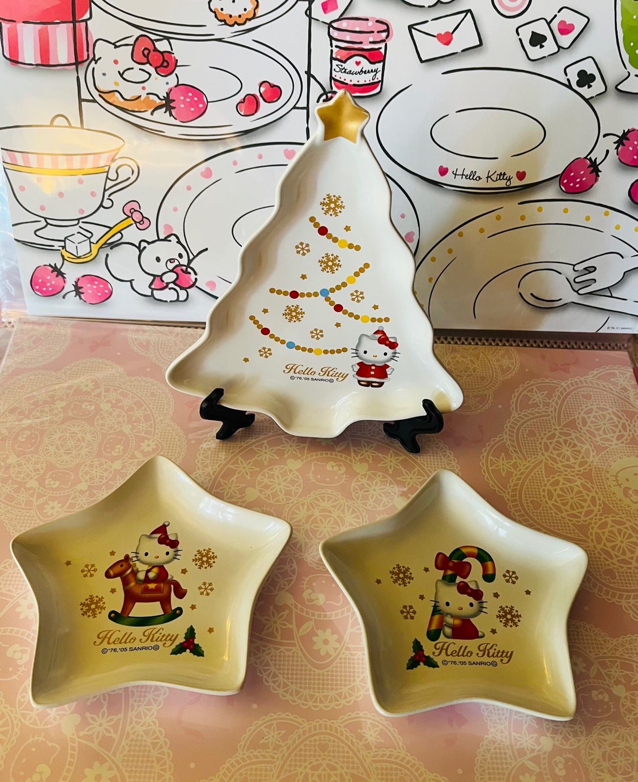 Hello kitty ceramic set