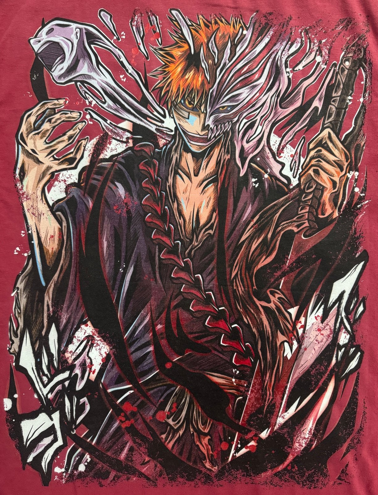 Spend Your Yen Ichigo Kurosaki Bleach Hollow Heavyweight Tee