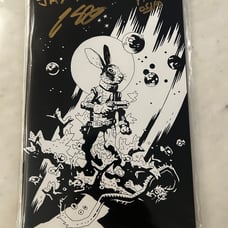SDCC2023 Signed Star Wars Hyperspace Stories Jaxxon Annual Mike Mignola B&W Var