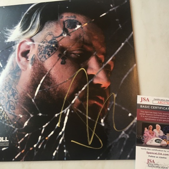 Jelly Roll Ballads of the Broken SIGNED Vinyl JSA COA RARE GOLD AUTOGRAPH No CD