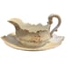Haviland GDA CHF747 Gravy Boat + Underplate Pink Gold Limoges made in France