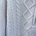 Urban Outfitters Cream Sweater 1/4 Zip Dolman Sleeve Chunky Knit Fisherman M
