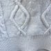Urban Outfitters Cream Sweater 1/4 Zip Dolman Sleeve Chunky Knit Fisherman M
