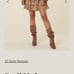 Spell madame peacock tunic dress in coffee