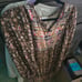 Spell madame peacock tunic dress in coffee