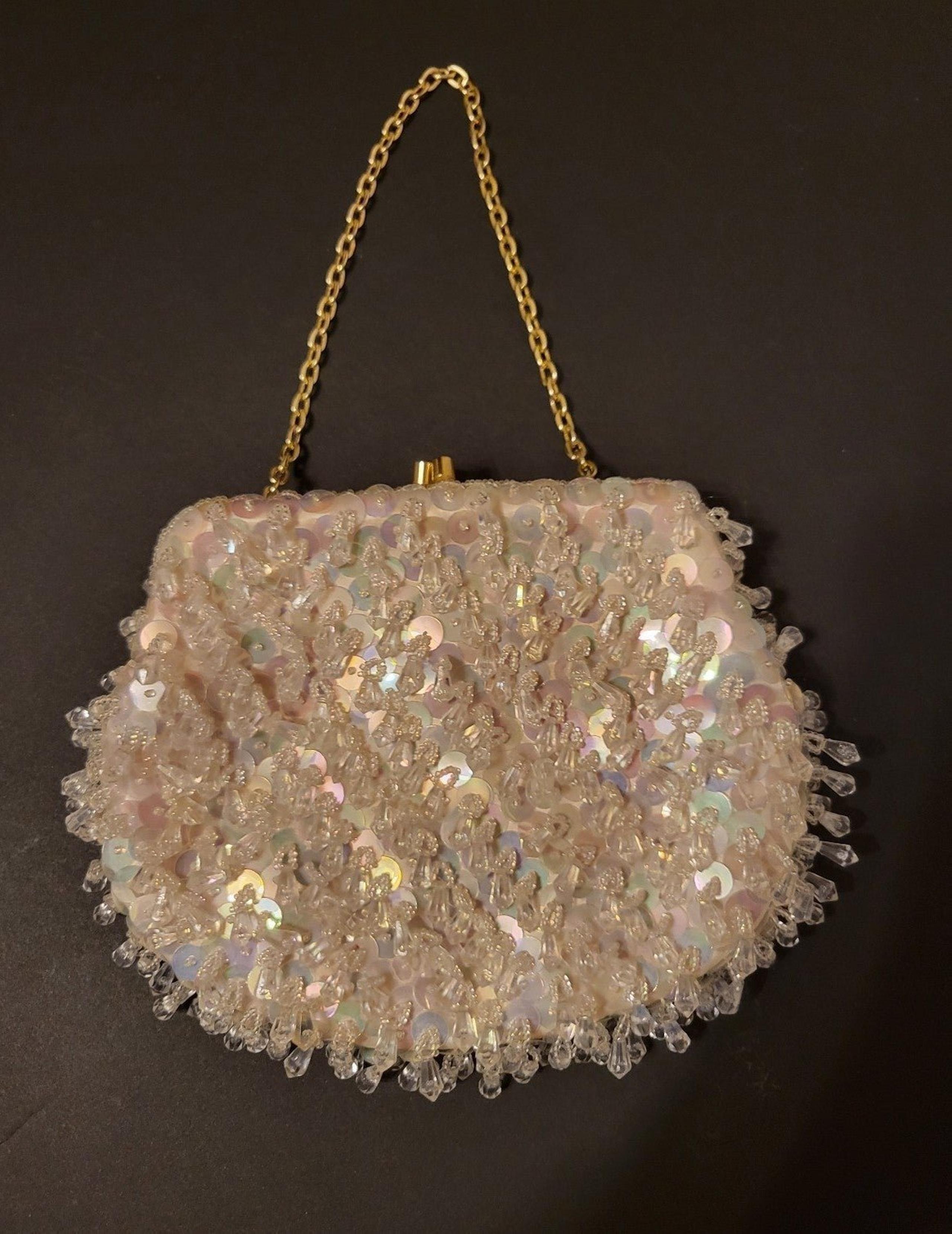 Vintage Evening Bag .  Made in Hong Kong