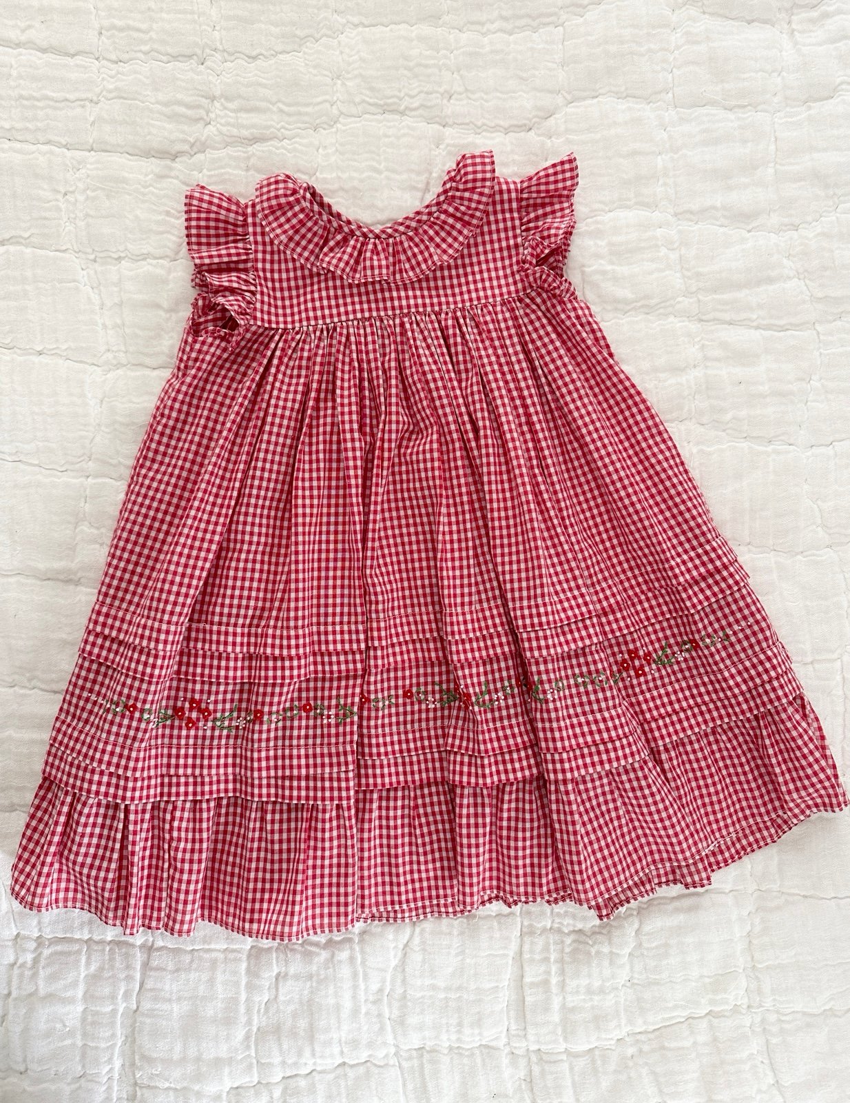 Red Gingham Willow