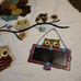 Cute owl grouping wall Decor dresser tray