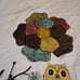 Cute owl grouping wall Decor dresser tray