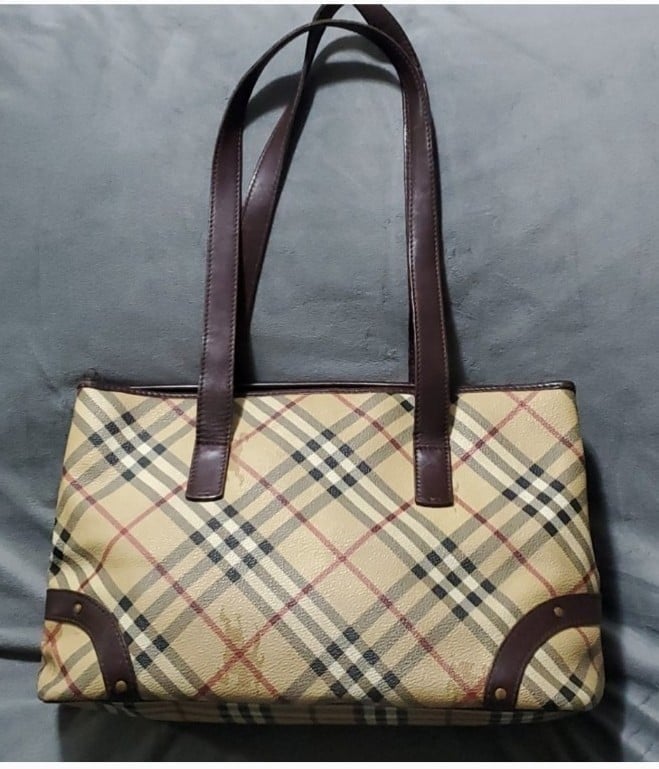 Burberry Shoulder Bag Brown & Beige