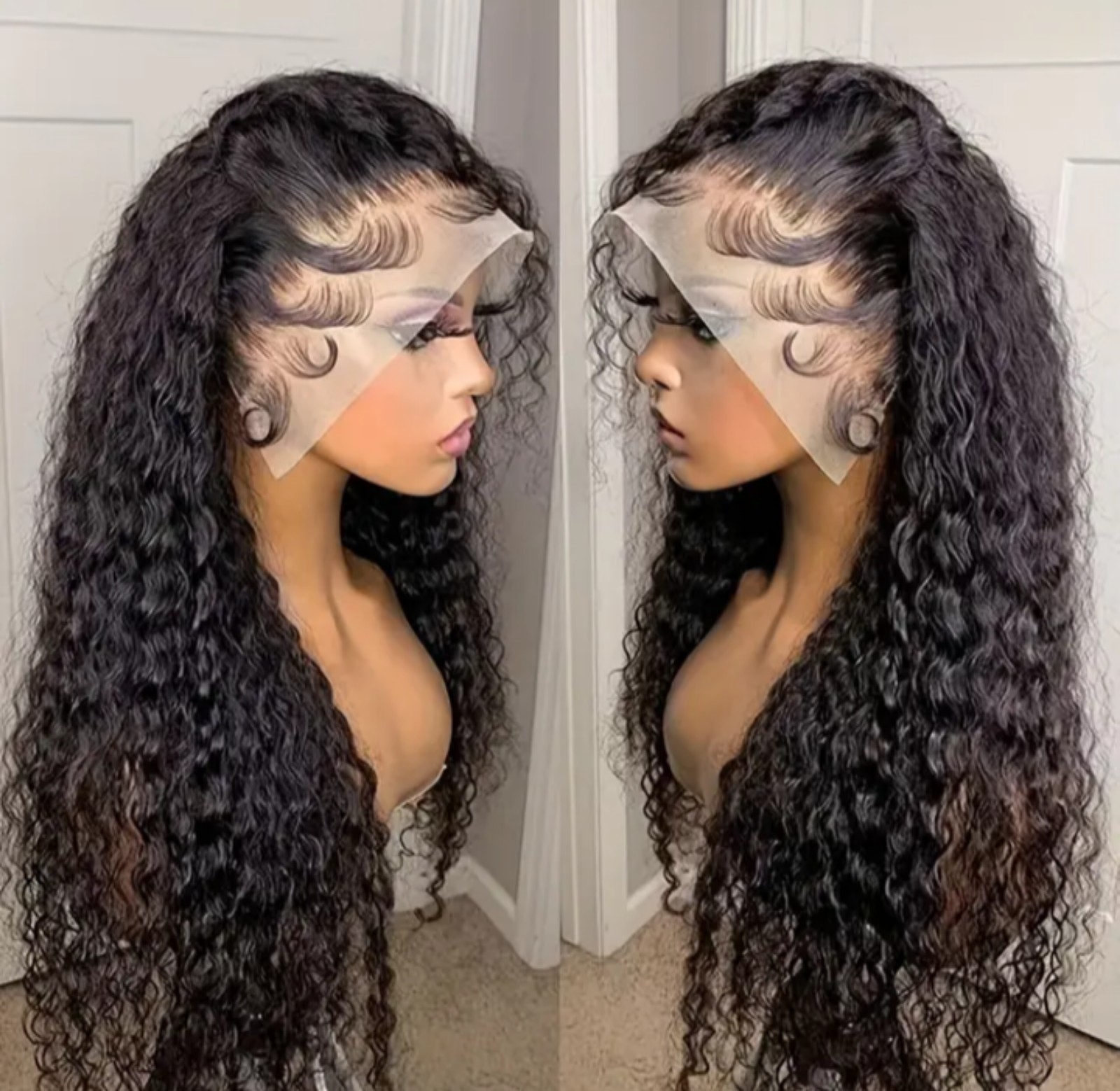 Curly Wave Lace Front Wig