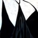 Stunning Vintage Victoria's Secret Silk Fit & Flare Razer back Gown Negligee S