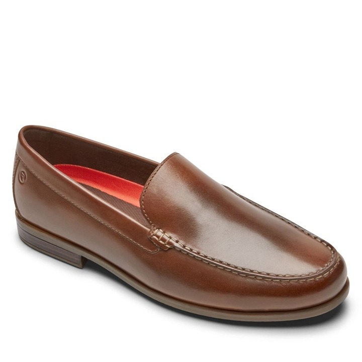 Rockport Men's Cll2 Venetian Loafer in Brown Cognac - Size 8 W