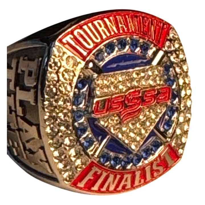 Baseball USSSA Tournament Finalists Ring Size 15 Play The Best #1 Bat Ball