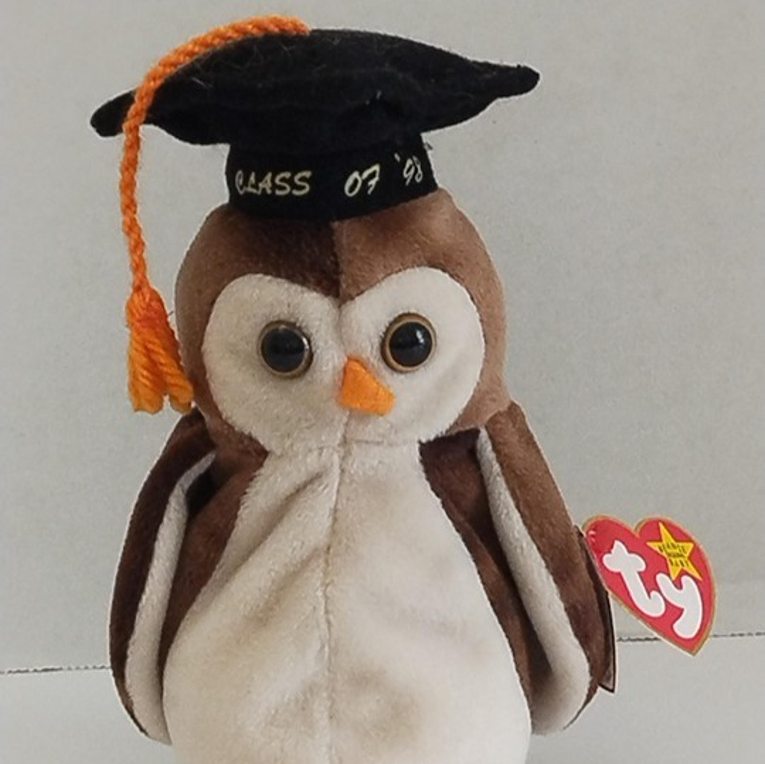 VINTAGE TY BEANIE BABY "WISE" (4187)