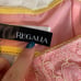 NEW REGALIA Lingerie Pink Yellow Garter Belt Set 10 Medium Bow Adjustable Lace