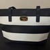 Michael Kors Jet Set Black & White Stripe Tote