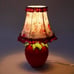 Strawberry Shortcake Patchwork Ruffled Table Lamp BNIB