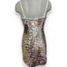 BOW-EMBELLISHED STRAPLESS SEQUIN Dress by Avec Les Filles Mini Dress, Size M