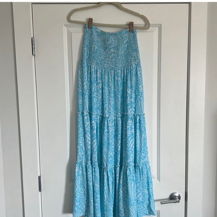 Lilly Pulitzer Hanalei maxi skirt-dress EUC- S