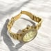 Michael Kors Women's Parker Chronograph Gold-Tone Stainless Steel Watch MK5354