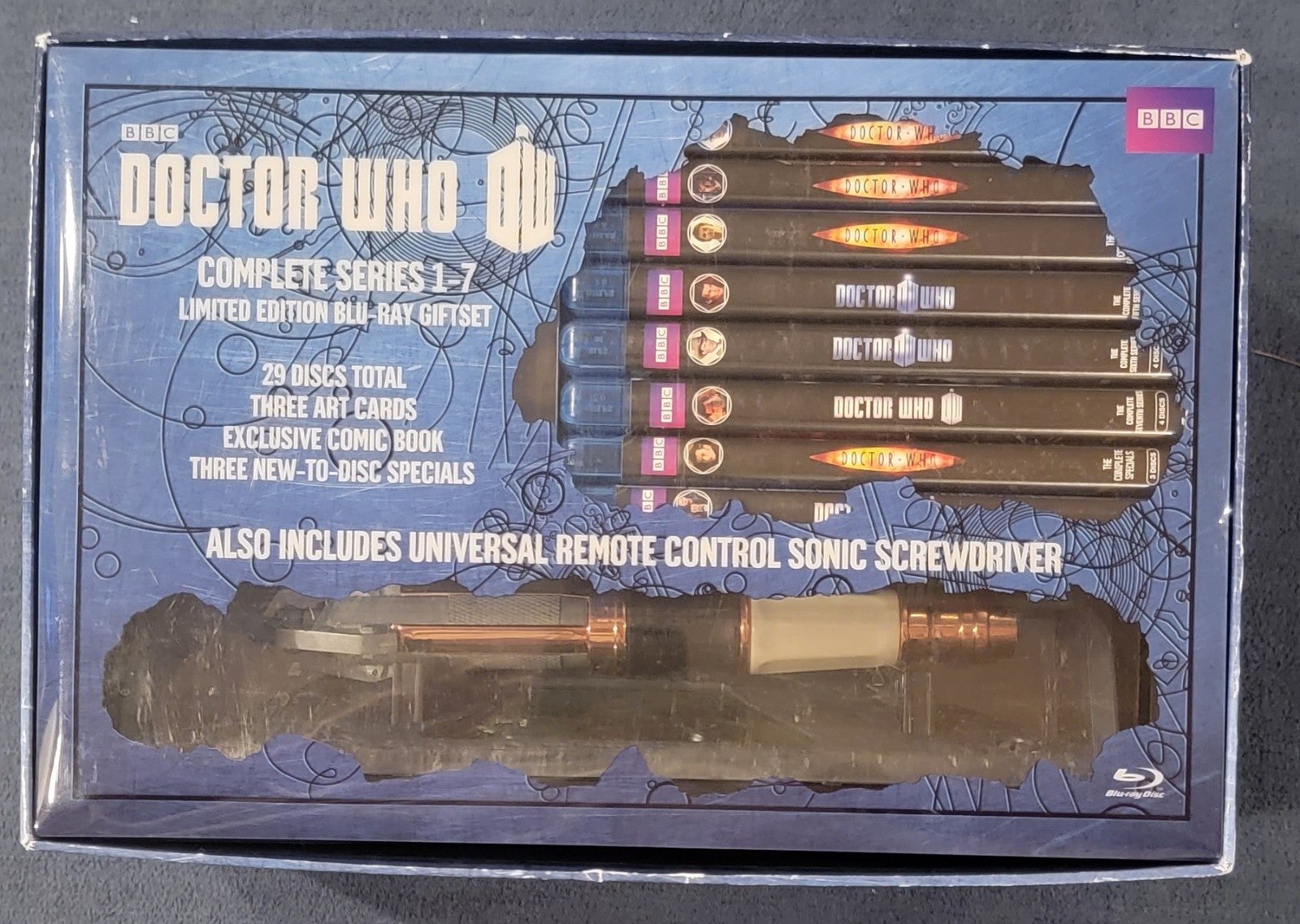 Dr Who Complete Series 1-7 blu ray gift set Dr Who Complete Series 1-7 blu ray gift set