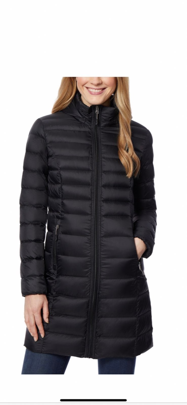 32 Degrees Hooded Down Puffer Coat