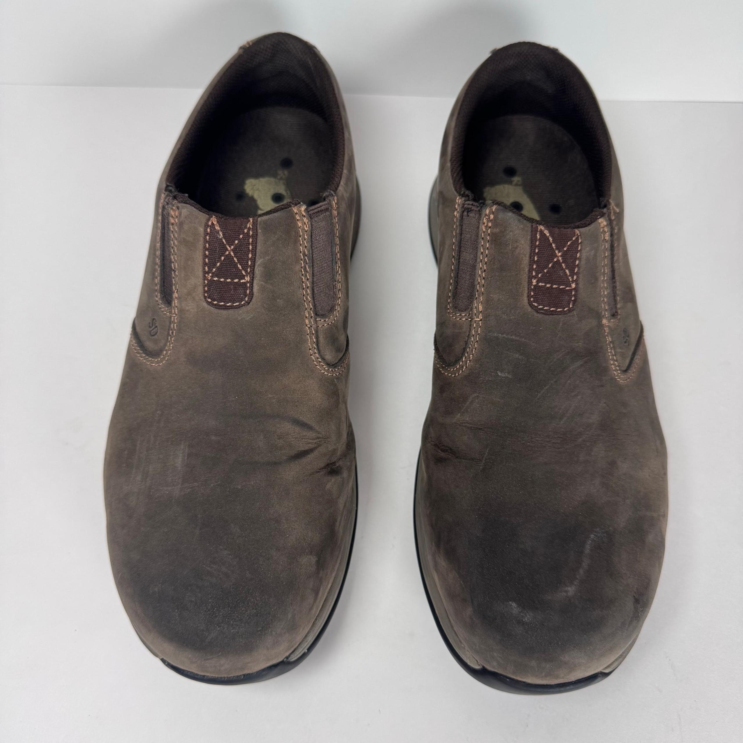 Red Wing Comfort Pro Safety Toe Brown Slip On Work Shoes Women's Size 8