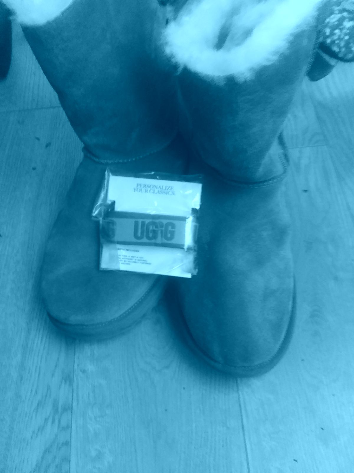 Uggs boots and Frigidaire Stove