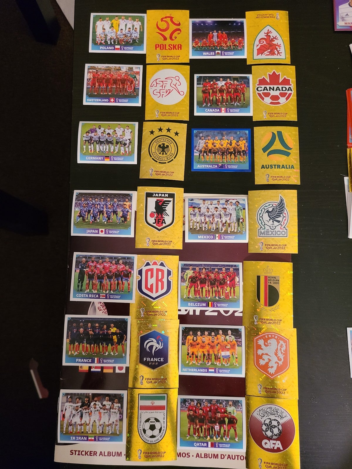 FIFA WORLD CUP QATAR 2022 ALBUM STICKERS